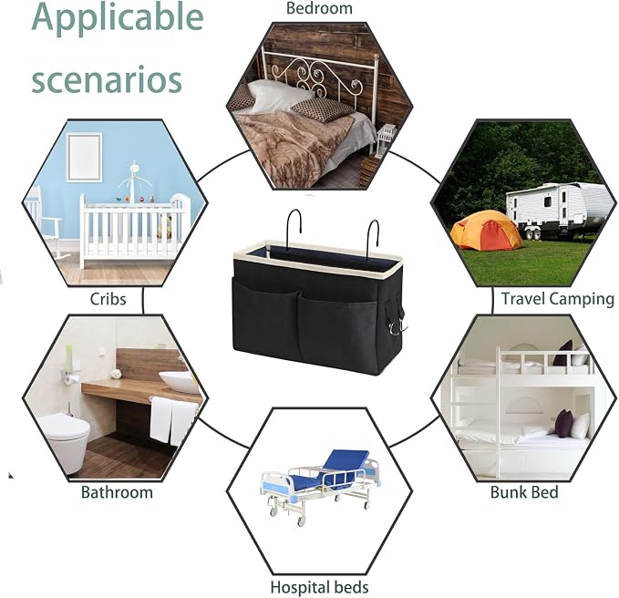 Bedside Caddy Organizer - Image 4