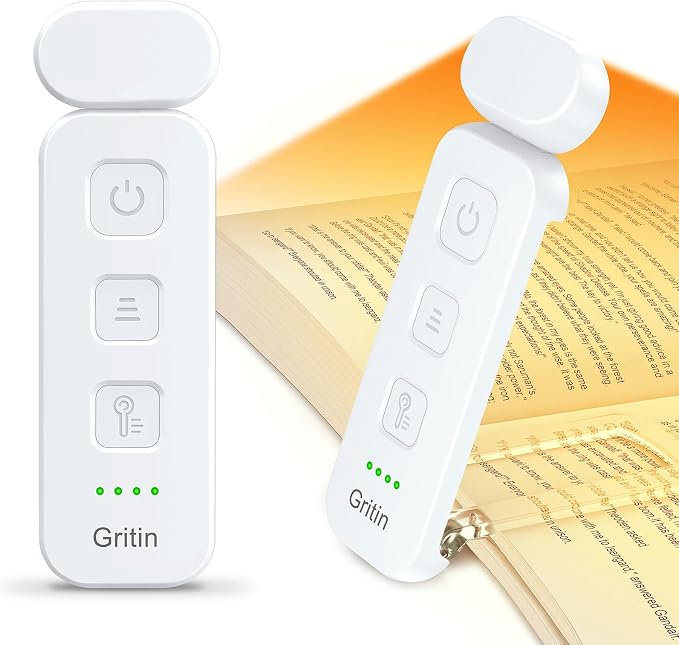 Gritin Reading Light, Rechargeable Book Light by Gritin