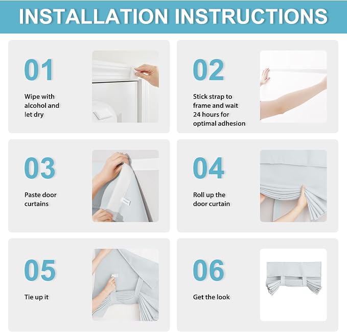 RYB HOME Blackout Curtain Privacy Window Drape - Image 3