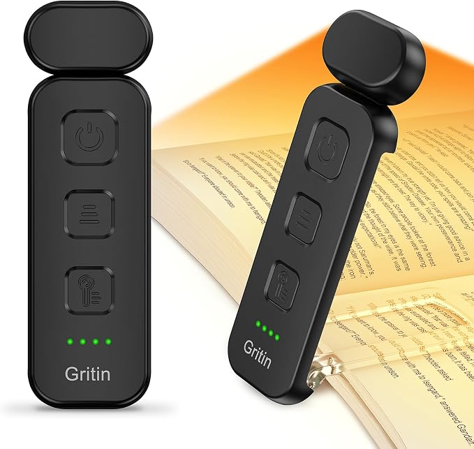 Gritin Reading Light, Rechargeable Book Light by Gritin