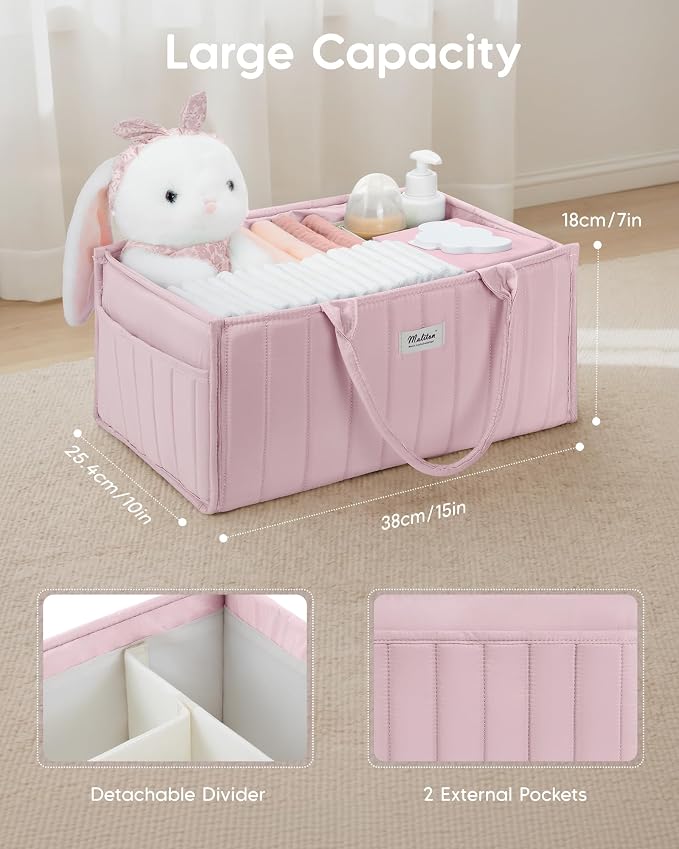 Maliton Baby Diaper Caddy Organizer - Image 3