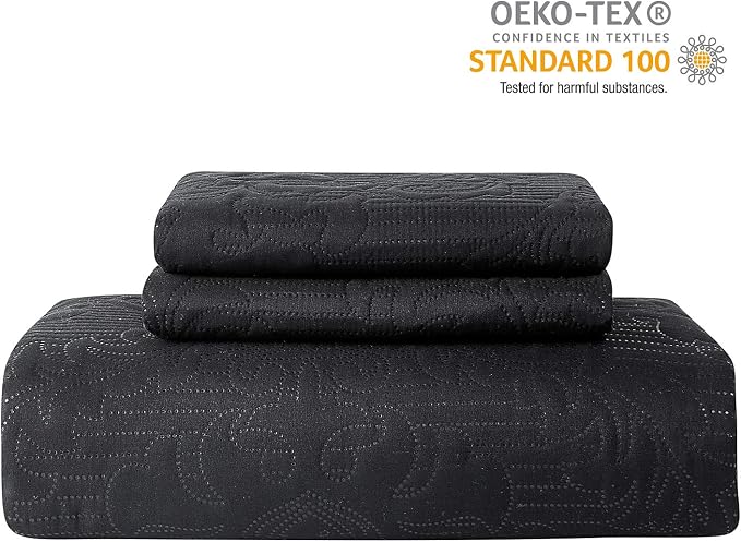 Hansleep Black Quilt King Size - Image 7