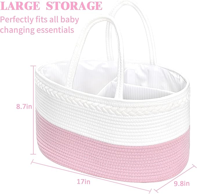 ABenkle X-Large Diaper Caddy Organizer - Image 4