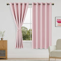 DWCN Pink Blackout Curtains for Bedroom by DWCN