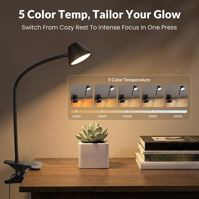 LEPOWER Clip on Light, Reading Lights - Image 4