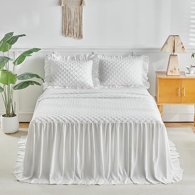 Ruffle Skirt Bedspread Set - Image 3