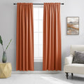 Patio Door 108 Inches Long Curtain Panels by DONREN