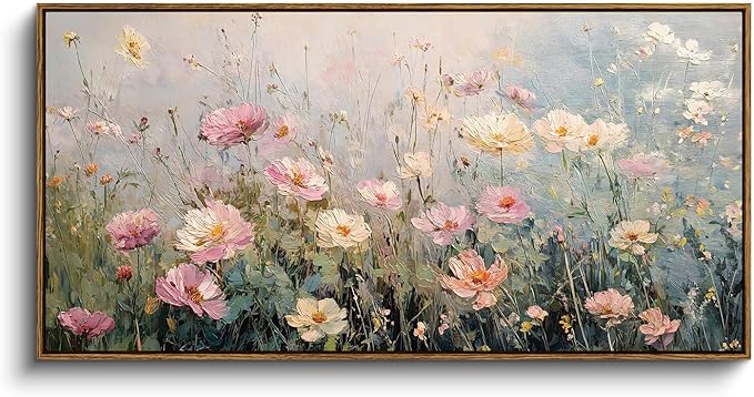 InSimSea Extra Large Framed Vintage Wall Art, Living Room Country Farmhouse by InSimSeaArt