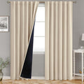 BGment Champagne 100% Blackout Curtains by BGment