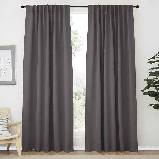 NICETOWN Blackout Curtain Panels Window Draperies by NICETOWN