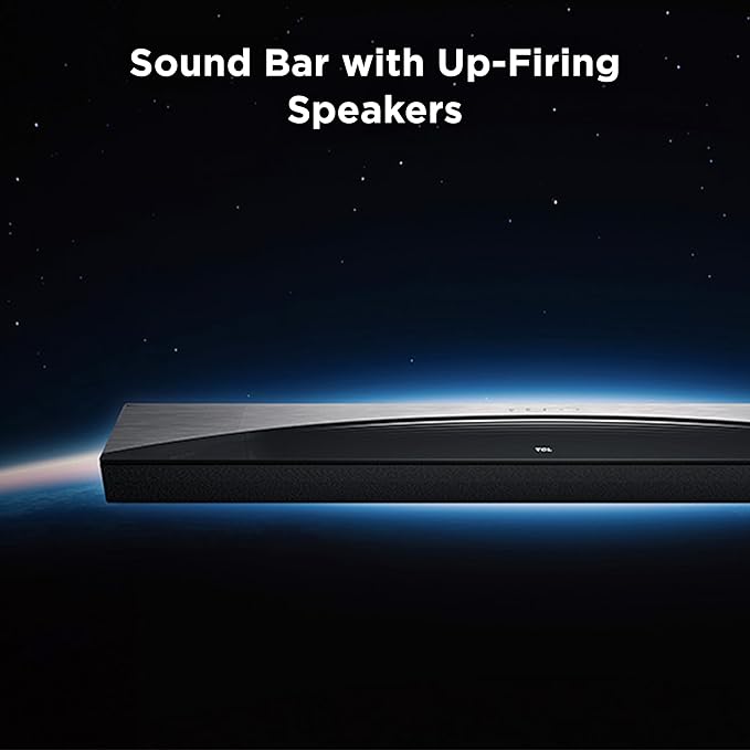 TCL Q85H 7.1.4 Sound Bar with Wireless Subwoofer for Smart TV | Dolby Atmos DTS:X Surround Sound System | 860W Power Bluetooth Home Theater Speaker | App Control & Remote Control | Latest Model