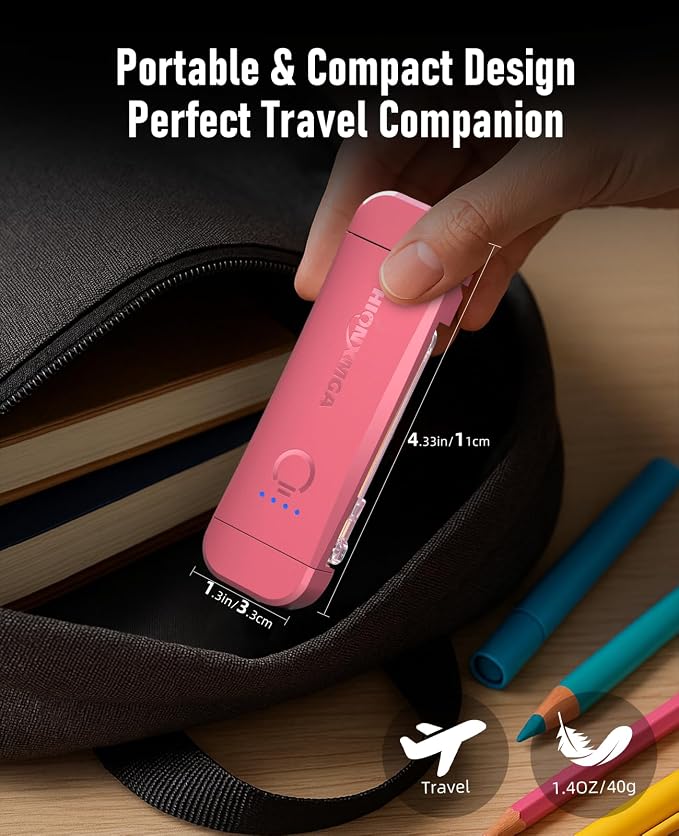 HIONXMGA Book Light, Rechargeable Reading Light - Image 7