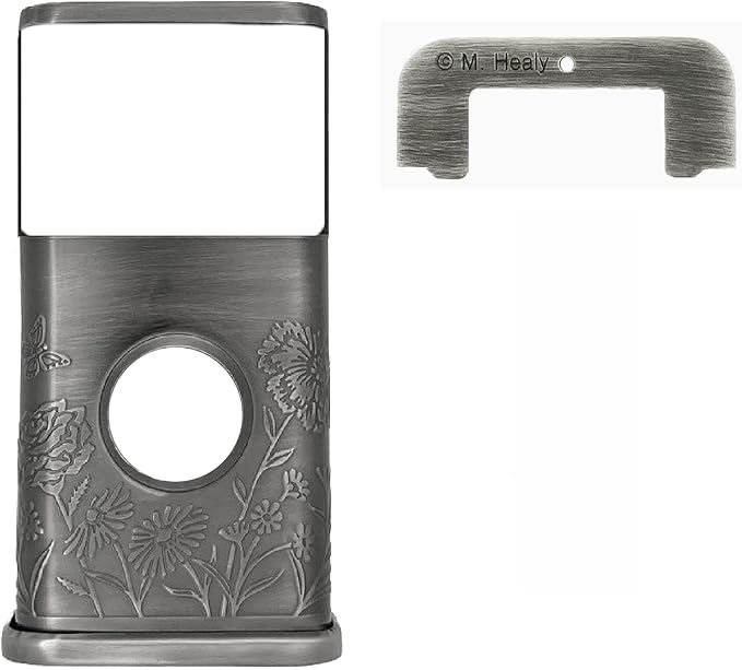Garden Video Doorbell Cover (Compatible with Ring Battery Doorbell - 2024 Release) (Antique Pewter)