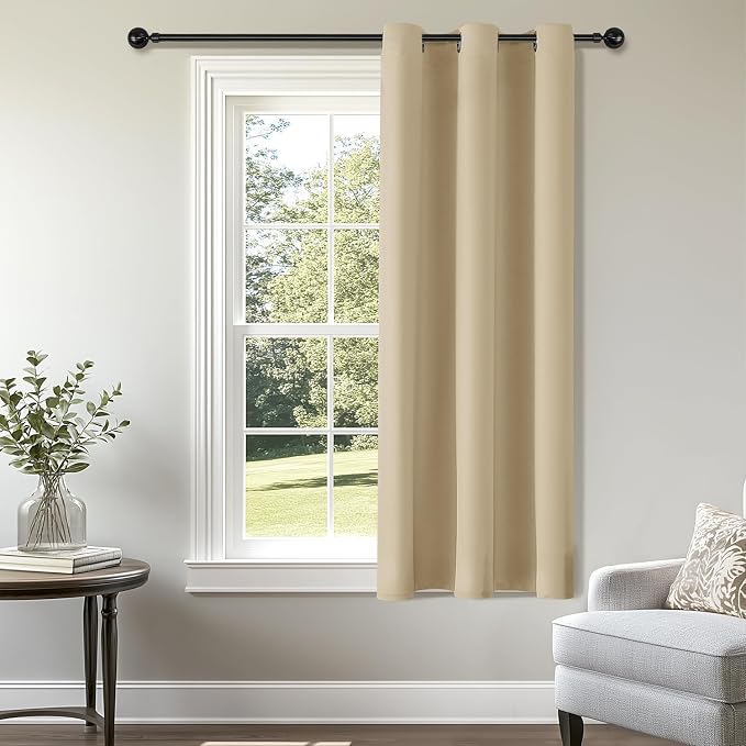 ChrisDowa Small Window Curtains 50 Inches Long by ChrisDowa