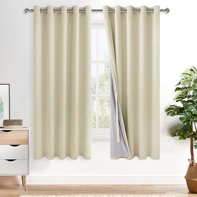 XWZO 100% Blackout Curtains by XWZO