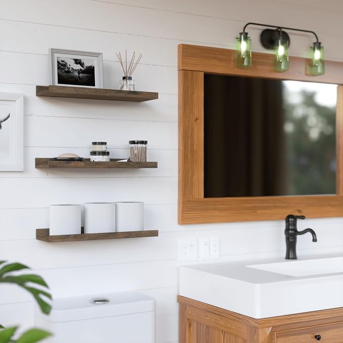 RICHER HOUSE 8-Set Floating Shelves - Image 2