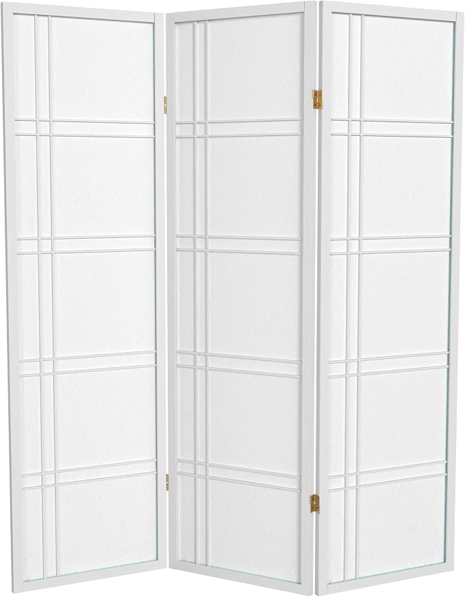 Red Lantern 5 ft. Tall Double Cross Shoji Screen by RedLantern