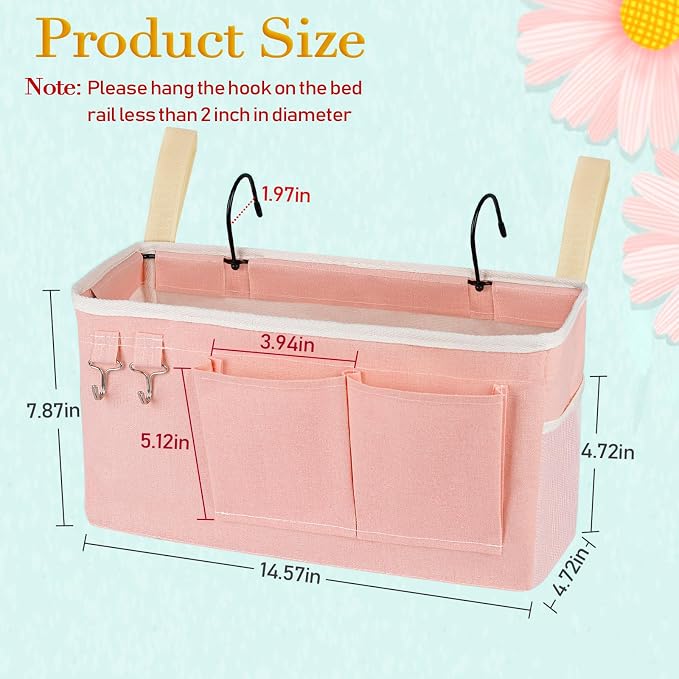 Bedside Caddy Bedside Storage Bag - Image 4