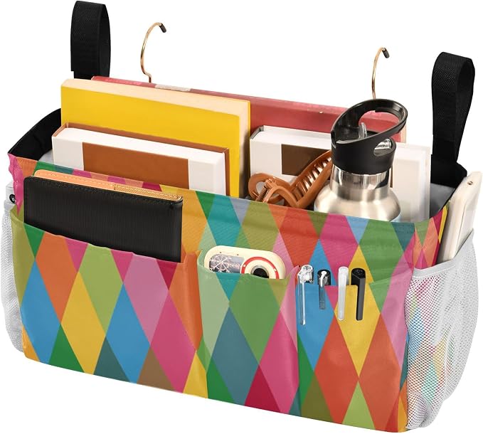 Bedside Caddy Hanging Bunk Bed Caddy Bed Organizer Hanging Pocket - Image 3