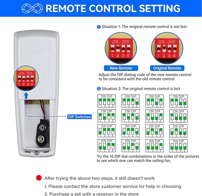 Ceiling Fan Remote Control with Up and Down Light,Replacement for Hampton Bay UC7078T L3H2010FANHD Fan-HD Fan-HD5,3-Speed and Light Dimmer (Remote Only)
