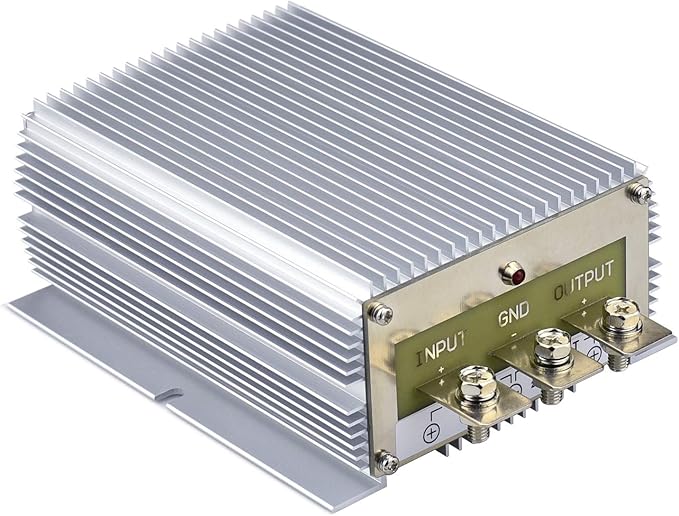 Cllena Waterproof DC/DC 12V to 24V Boost Converter 30A 720W Step Up Voltage Regulator Module Car Power Supply Voltage Transformer (Input 10V-16V)