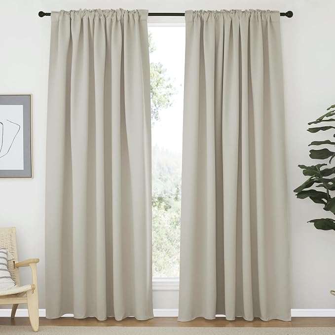 NICETOWN Blackout Curtains 84 inches Long - Image 2