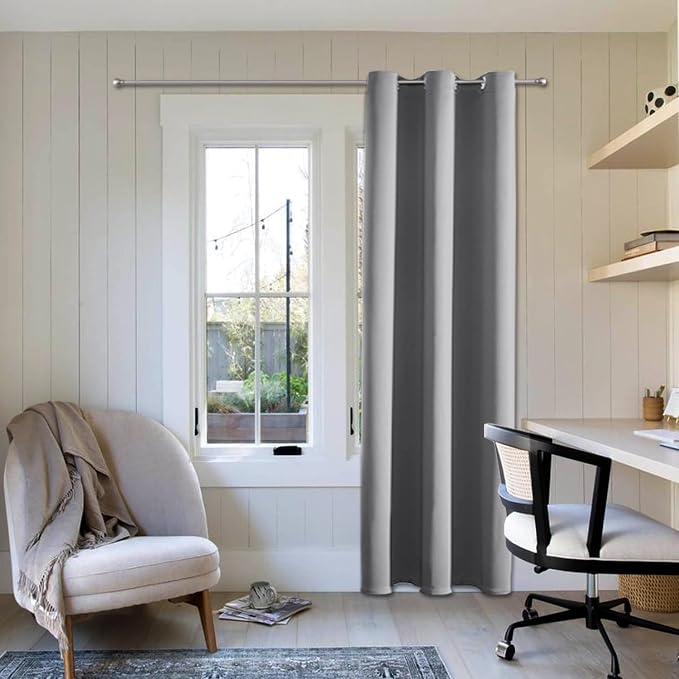 ChrisDowa Blackout Curtains Door Curtain 78 Inches Long Closet Drapes | 42W x by ChrisDowa