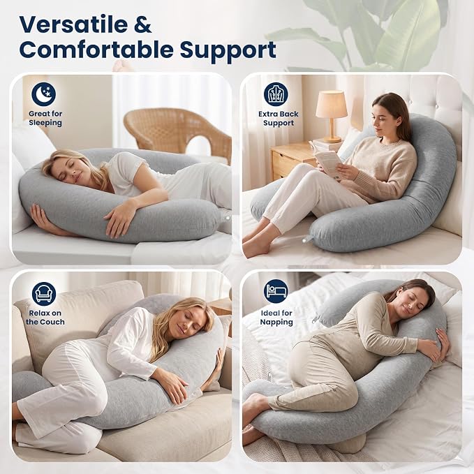 TranquilRelax C Shaped Body Pillow - Image 6