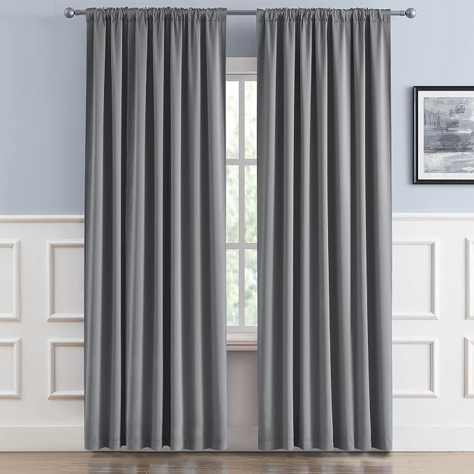 Sliding Door Blinds, Patio Door Curtains 2 Panels, Extra Wide Privacy - Image 2