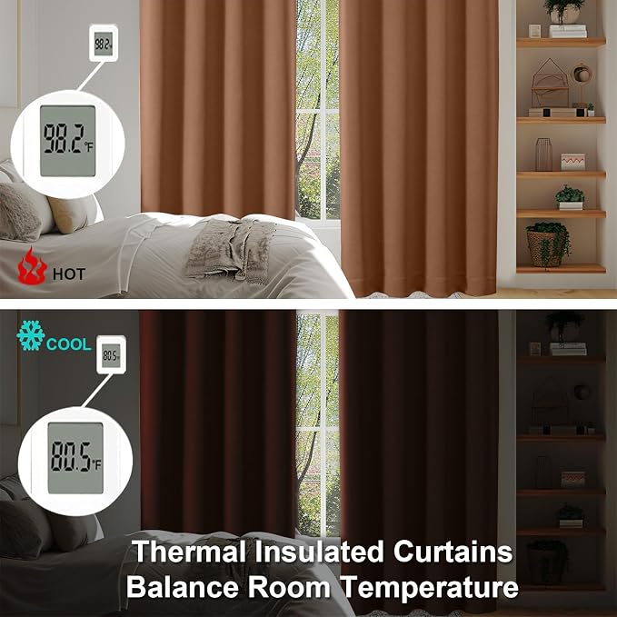 Simplebrand Sun Baked Blackout Curtains - Image 6