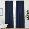 NICETOWN Navy Blackout Curtains by NICETOWN