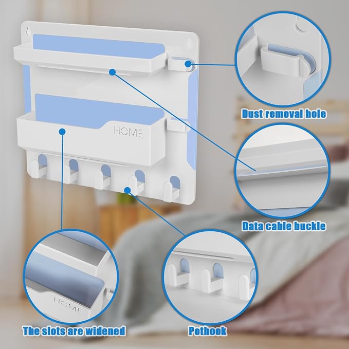 YONGAIJIA Bedside Shelf Wall Mount - Image 3