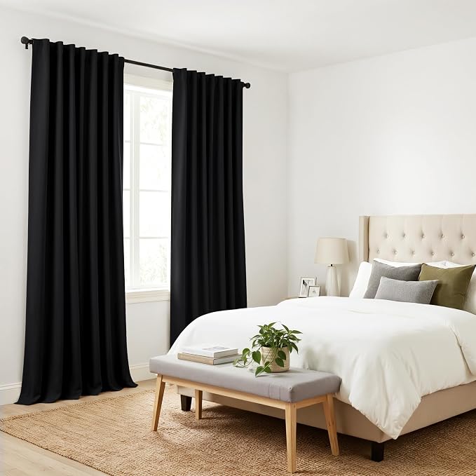 PONY DANCE Extra Long Blackout Curtains 120 inches Long - Image 8