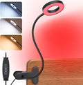 Clip On Reading Light for Bed, 670nm Red Light Lamp by Unknown