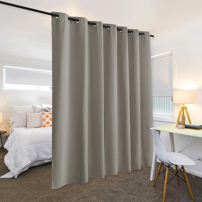 RYB HOME Extra Long Curtains for Home Theater Office Backdrop Dining Room | - Image 3
