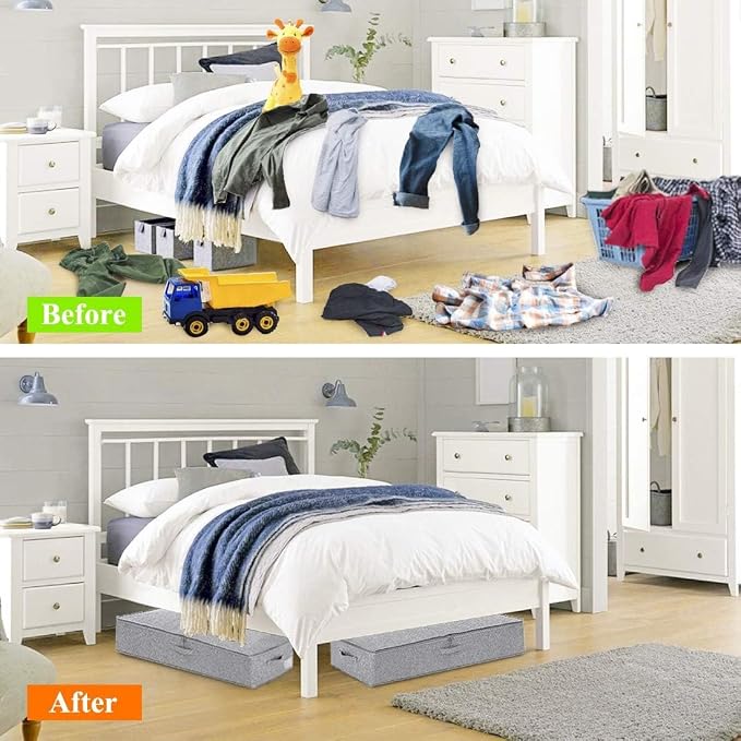 punemi 6.7 in High Under Bed Storage Container - Image 9