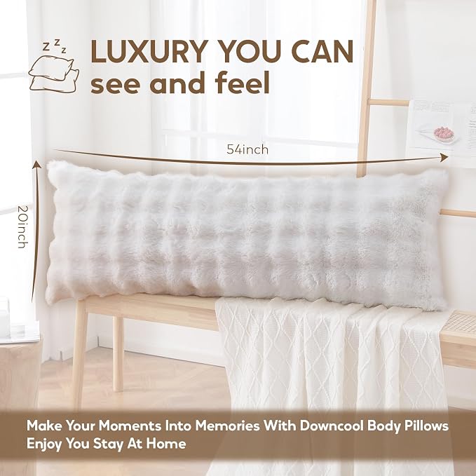 DOWNCOOL Premium Large Body Pillow Insert - Image 4