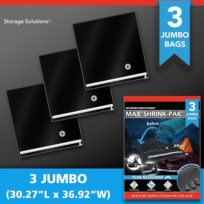 Shrink-Pak Vacuum Seal Storage Bags - Image 3