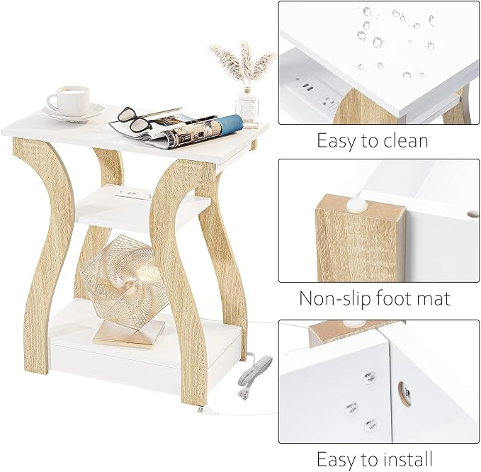 FROMJBEST End Tables Living Room, End Table - Image 8