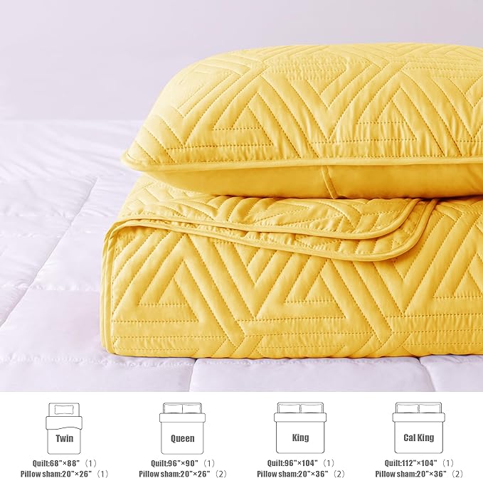 Whale Flotilla Soft Geometric Cal King Quilt Set - Image 5