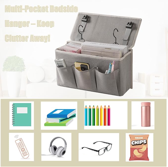 Bedside Caddies, Bedside Storage Organizer - Image 4