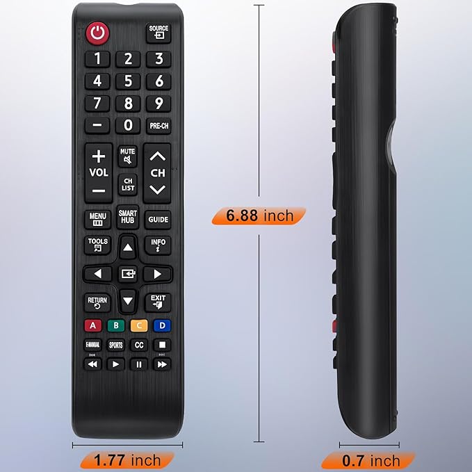 (Pack of 2) Universal for Samsung TV Remote Replacement,BN59-01301A for Samsung Smart TV LED LCD HDTV QLED SUHD UHD 4K 3D