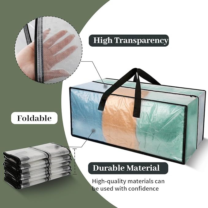 Heavy Duty Clear Moving Bags - Image 3