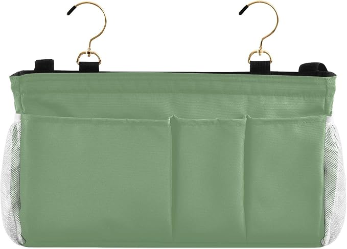 DOMIKING Sage Green Bedside Caddy - Image 2