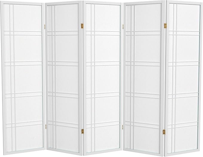 Red Lantern 5 ft. Tall Double Cross Shoji Screen by RedLantern