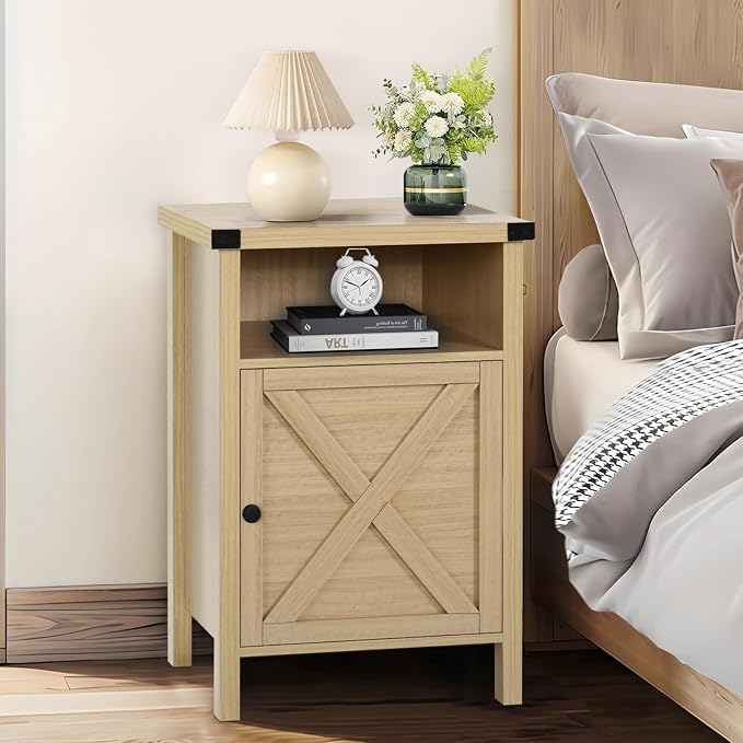 Farmhouse End Table, Side Table, Nightstang, End Table - Image 2