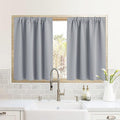 RYB HOME RV Curtains for Camper Windows, Mini Small Blackout Curtain Tiers | by RYBHOME