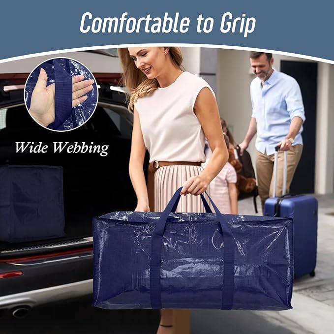 6 Pack Extra Heavy Duty Large Moving Bags - Image 6