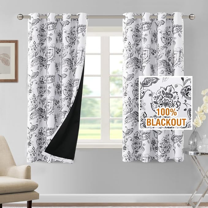 H.VERSAILTEX 100% Blackout Curtains by HVERSAILTEX