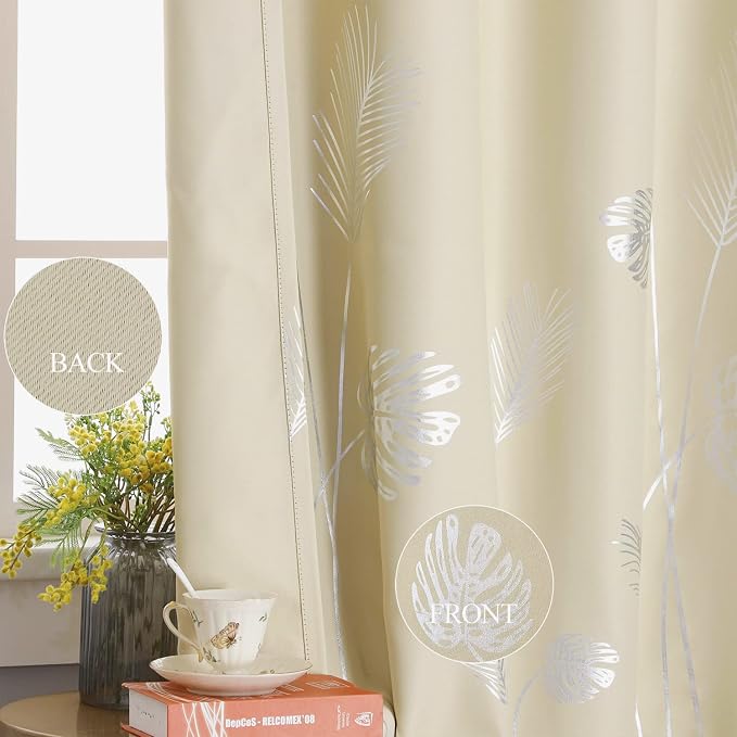 Wide Drape for Patio Door 100W x 108L Inch Length Designed Curtain - Image 5
